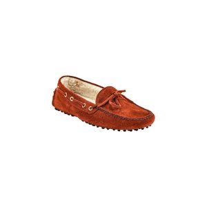 Car Shoe Flats 6.5 Orange